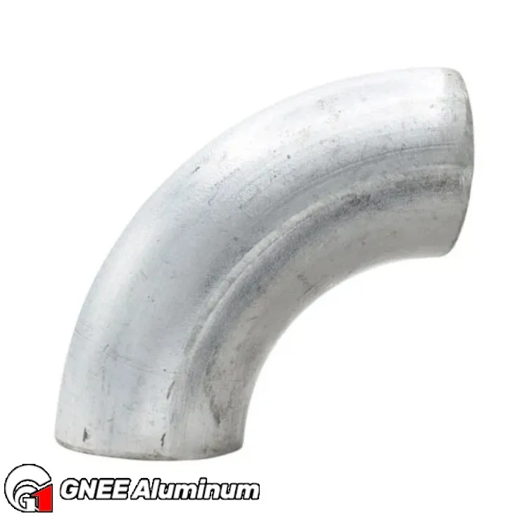 6082 Aluminum 90 Degree Seamless Belled Elbow