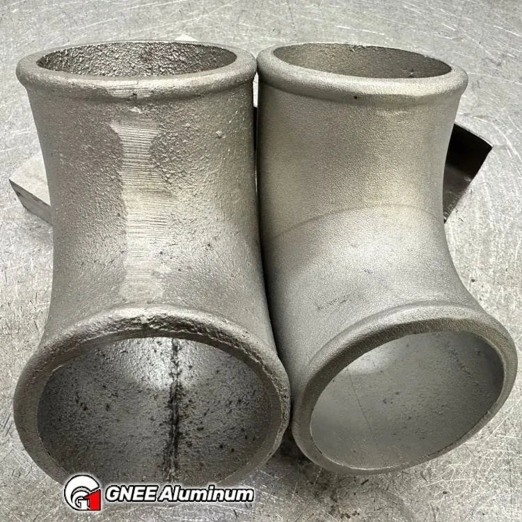 A380 Tight Radius Cast Aluminum 90° Elbow