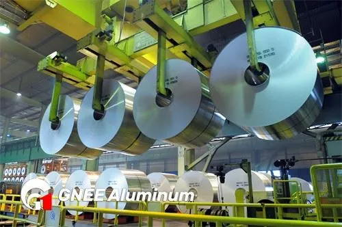 Aluminum Foil Jumbo Roll Silver Color